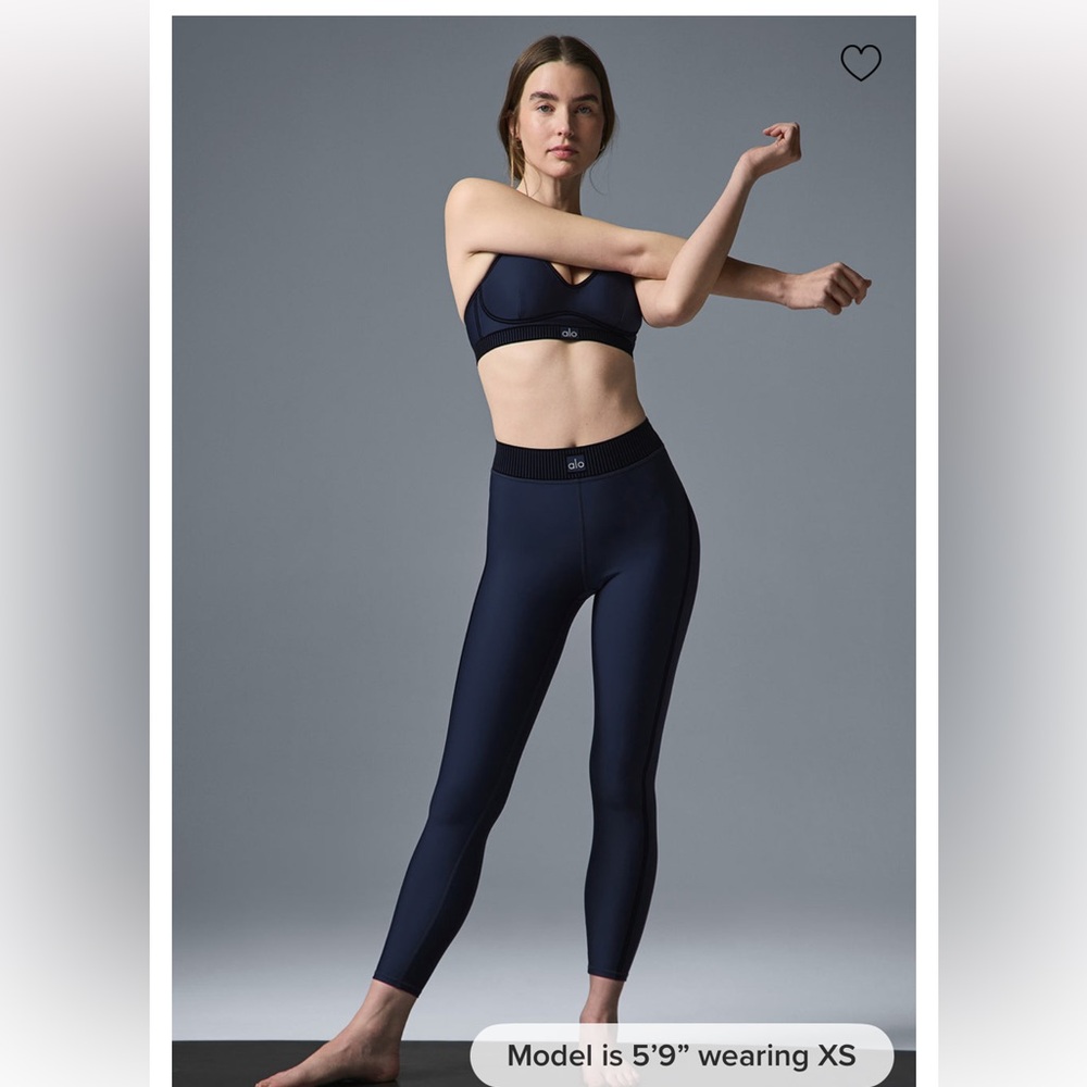 Alo airlift line up leggings 7/8 small